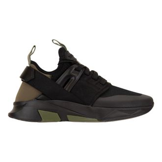 Tom Ford Sneakers - Heren - Schoenen - Zwart - Maat: 40 EU Leer