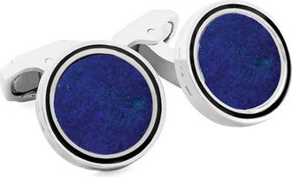 Thompson White Bronze Cuff Links in Silver at Nordstrom