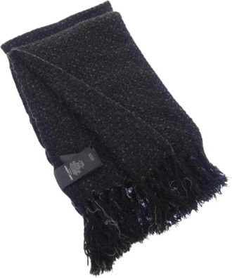 Saint Laurent Pre-owned Stole - Heren - Vintage Accessoires - Zwart - ONE Size - Kasjmier - Vintage
