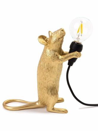 Seletti standing mouse lamp - unisex - Resin - One Size - Gold
