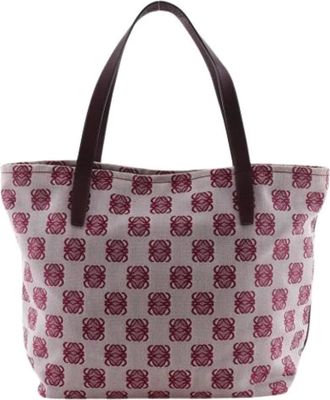 Loewe Pre-owned Tote bag - Dames - Vintage Shopper - Rood - ONE Size - Vintage