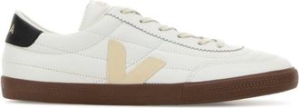 Veja White Leather Panenka Sneakers