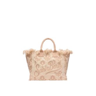 MC2 Saint Barth Tote Bags, female, Beige, Size: ONE SIZE Vanity Shoulder Bag
