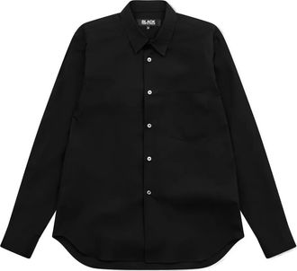 Comme Des Garçons Camicia con tasca e bottoni - Nero