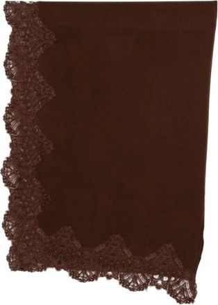 Ermanno Scervino Accessoires, Dames, Bruin, ONE Size, Kasjmier, Cashmere Stole