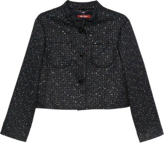 Max Mara Sequin-embellished Jacket
