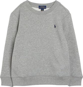 Ralph Lauren Kids Sweatshirts, male, Gray, 3 Y, 322772102003 O-Neck Jumpers