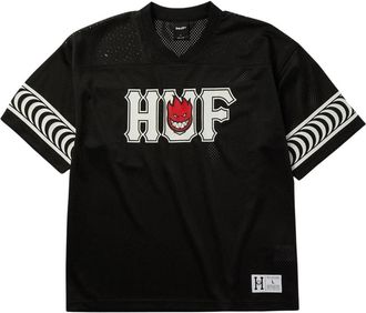 HUF End Zone Jersey - Heren - Fitness - Zwart - XS - Fitness