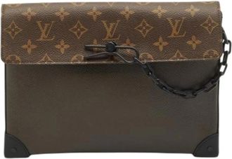 Louis Vuitton Pre-owned Clutches, female, Brown, Size: ONE SIZE Pre-owned Canvas Clutch