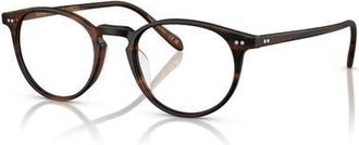 Oliver Peoples 47mm Phantos optical glasses in Brown at Nordstrom