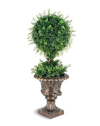 National Tree Company 36In Mini Tea Leaf Topiary