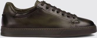 Doucal's Sneakers Morgan in pelle di vitello liscia con suola in gomma