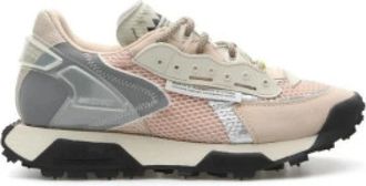 RUN OF Sportieve Chic Zachtroze Sneakers - Dames - Sneakers - Roze - 39 EU - Schoenen