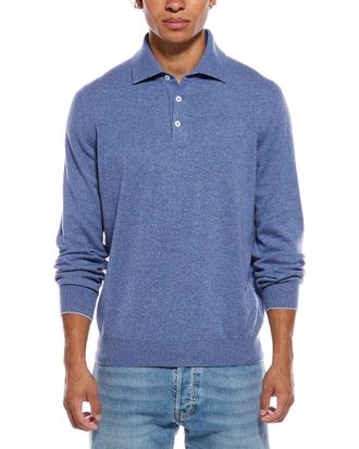 Brunello Cucinelli Knit Cashmere Polo Shirt