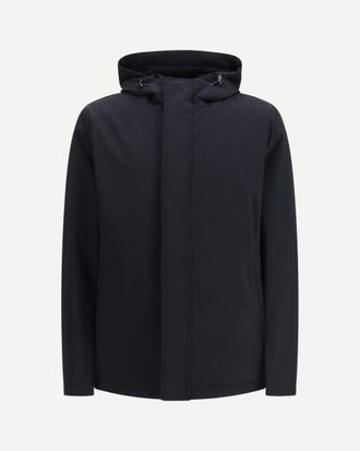 Herno Water-repellent nylon Hooded padded Jacket Male 48