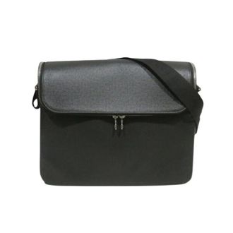 Louis Vuitton Pre-owned Cross Body Bags, male, Black, Size: ONE SIZE Pre-owned Taiga Leather Shoulder Bag