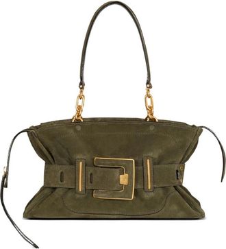 Balmain Bags.. - Dames - Shoppers - Groen - ONE Size - Su&egrave;de - Tassen