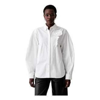 Rotate Rotate Birger Christensen, Donna, Camicette, Bianco, M, new
