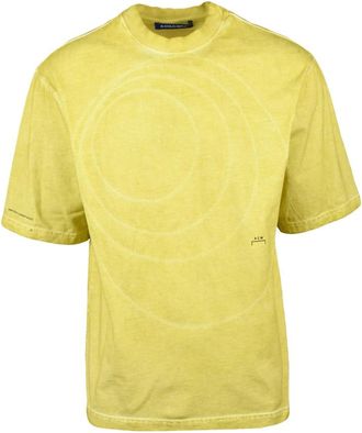 A-Cold-Wall* T-Shirt - Heren - T-shirts - Geel - S - Katoen - Tops