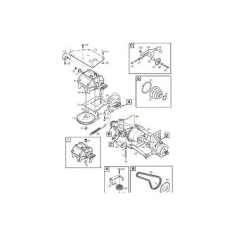 STIGA Sports Eje Trasero Kit Original Stiga - 1134-7760-01