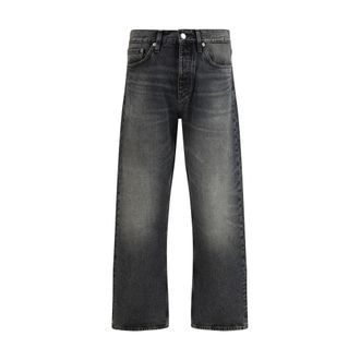 Sunflower Zonnebloem Zwarte Katoenen Relaxed Fit Jeans