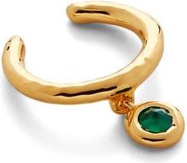 Monica Vinader Mini Gem Ear Cuff in 18Ct Gold Vermeil On Silver at Nordstrom Rack