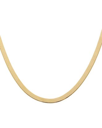 Italian Gold, Inc 10K 3.8Mm Flex Herringbone Necklace