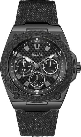 Guess Legacy Multifunctioneel Horloge - Heren - Horloges - Zwart - ONE Size - Accessoires