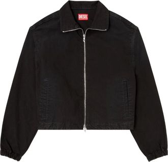 Diesel Giacca De-Sanderz Jogg con zip - Nero