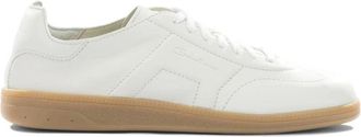 Santoni Oly Sneakers - Heren - Sneakers - Wit - 40 EU - Leer - Schoenen