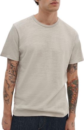 Rag & Bone Classic Flame Slub Cotton T-Shirt in Taupe at Nordstrom, Size Xx-Large