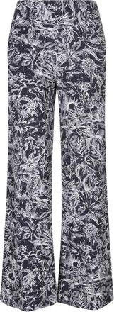 Seductive Blauwe Kimberly Jurk - Dames - Wijde Broeken - Veelkleurig - 2XL - Broeken