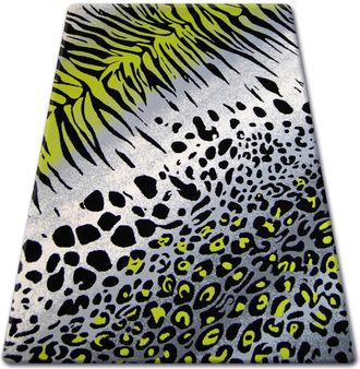 RugsX Alfombra Bcf Flash 33282/150 Grey 160x225 Cm