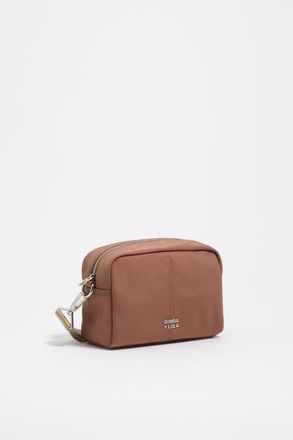 Bimba & Lola Nylon Crossbody Bag SS26 in Nougat at Nordstrom