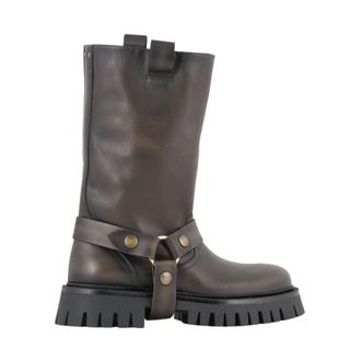 Golden Goose High Boots, female, Brown, Size: 6 US Kurt Chunky Boots