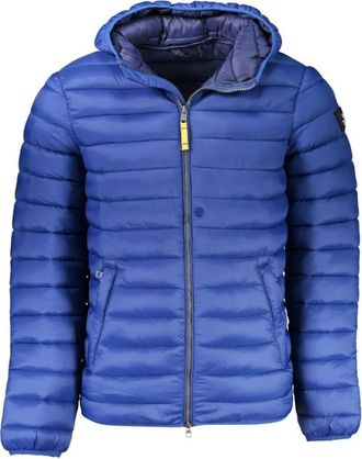 Armata Di Mare Blauwe Polyamide Herenjas - Heren - Winterjassen - Blauw - 2XL - Jassen