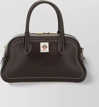 Bally na leather crossbody bag