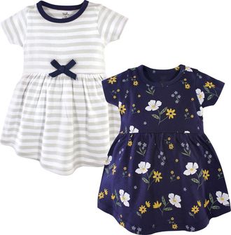 Hudson Baby 2Pk Dress in Night Blooms at Nordstrom, Size 18-24M
