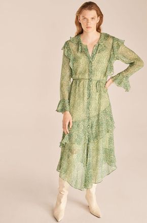 Rebecca Taylor Chiffon Shirtdress