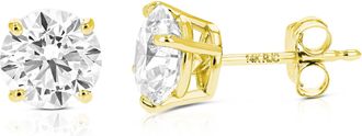 Vir Jewels 2 cttw Lab Grown Diamond Stud Earrings 14K Gold VS1 Clarity H-I Color Round