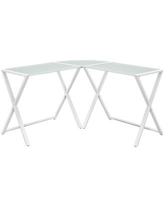 Walker Edison Home Office 51In L-Shaped Corner Computer Desk