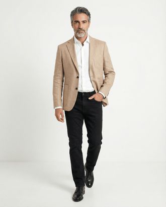 PESERICO Linen Mens Blazer