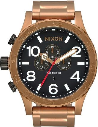 Nixon 51-30 Chrono Mens Watches Bronze/Black