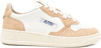 Autry Beige Medalist Sneakers