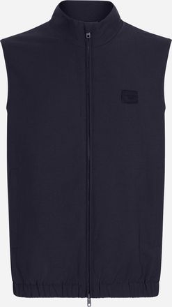 Dolce & Gabbana Woolen Vest With Tag - Man Coats And Jackets Blue 48