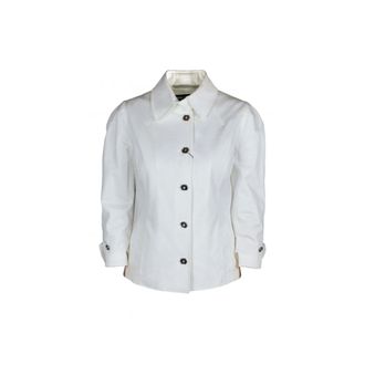 Dolce & Gabbana Mujer, Chaquetas, Blanco, Talla: S