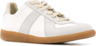 Maison Margiela Womens Sneakers Replica White Calf Leather Trainers