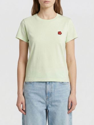Kenzo T-shirts in cotone con logo Fiore Kenzo