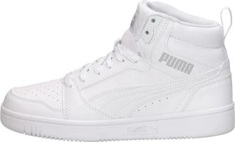 Puma Rebound V6 Mid Jr - Dames - Sneakers - Wit - 36 EU - Schoenen