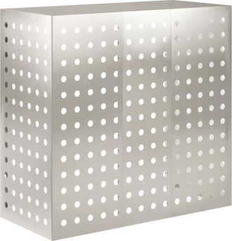 vidaXL Funda Para Aire Acondicionado Plateado 110 X 50 X 105 Cm Vidaxl